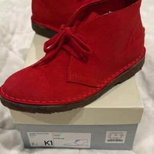 Crewcuts Rhubarb Suede Macalister Boots K1